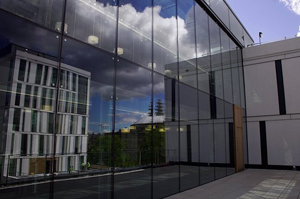 view from side of building