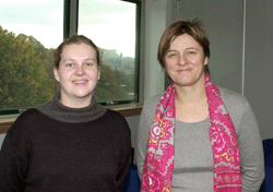 Catherine Canevet and Dr Wendy Bickmore