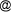 the letter a with a circle around it