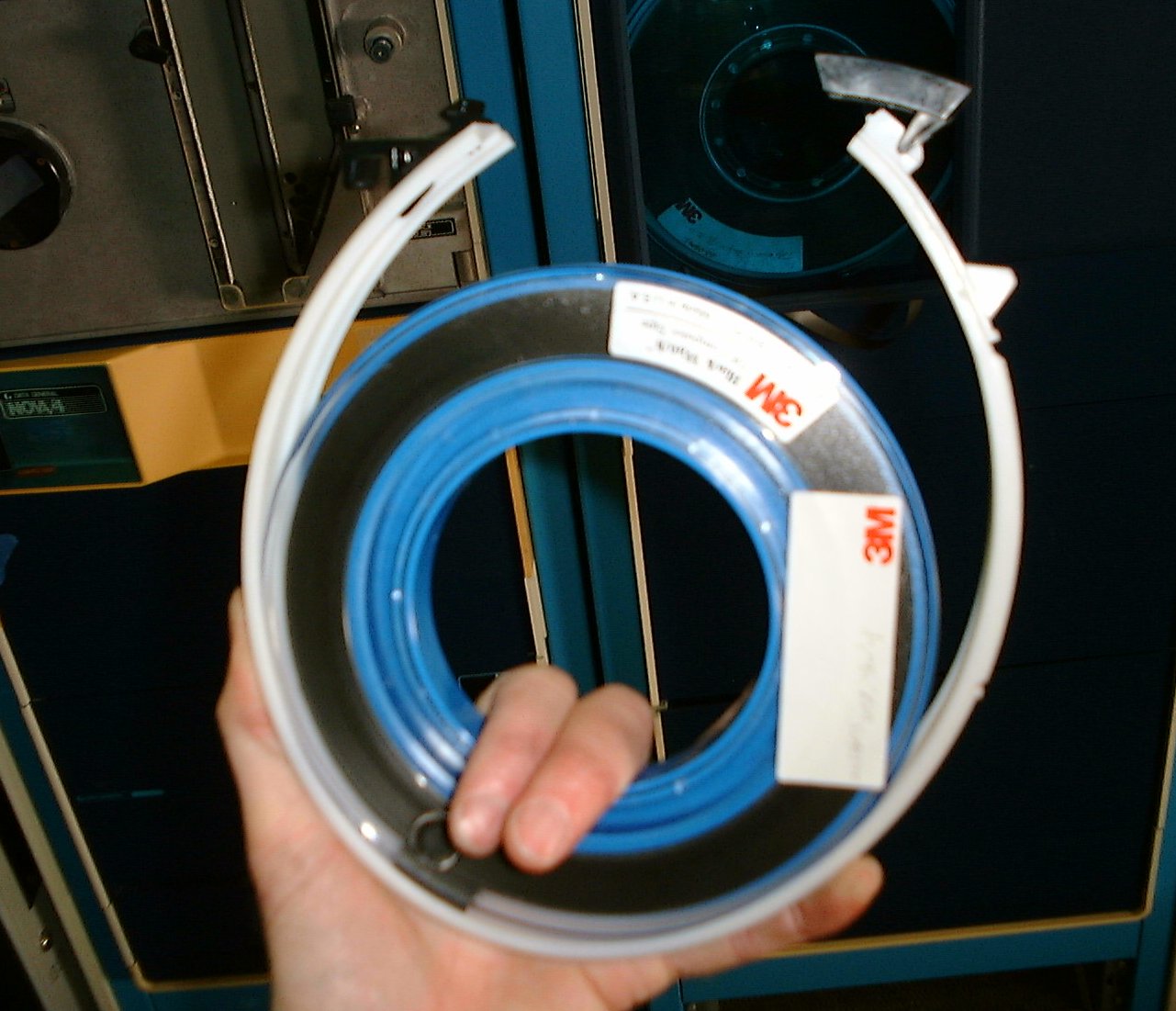 A 1/2 inch mag. tape reel