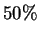 $50\%$