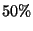 $50\%$